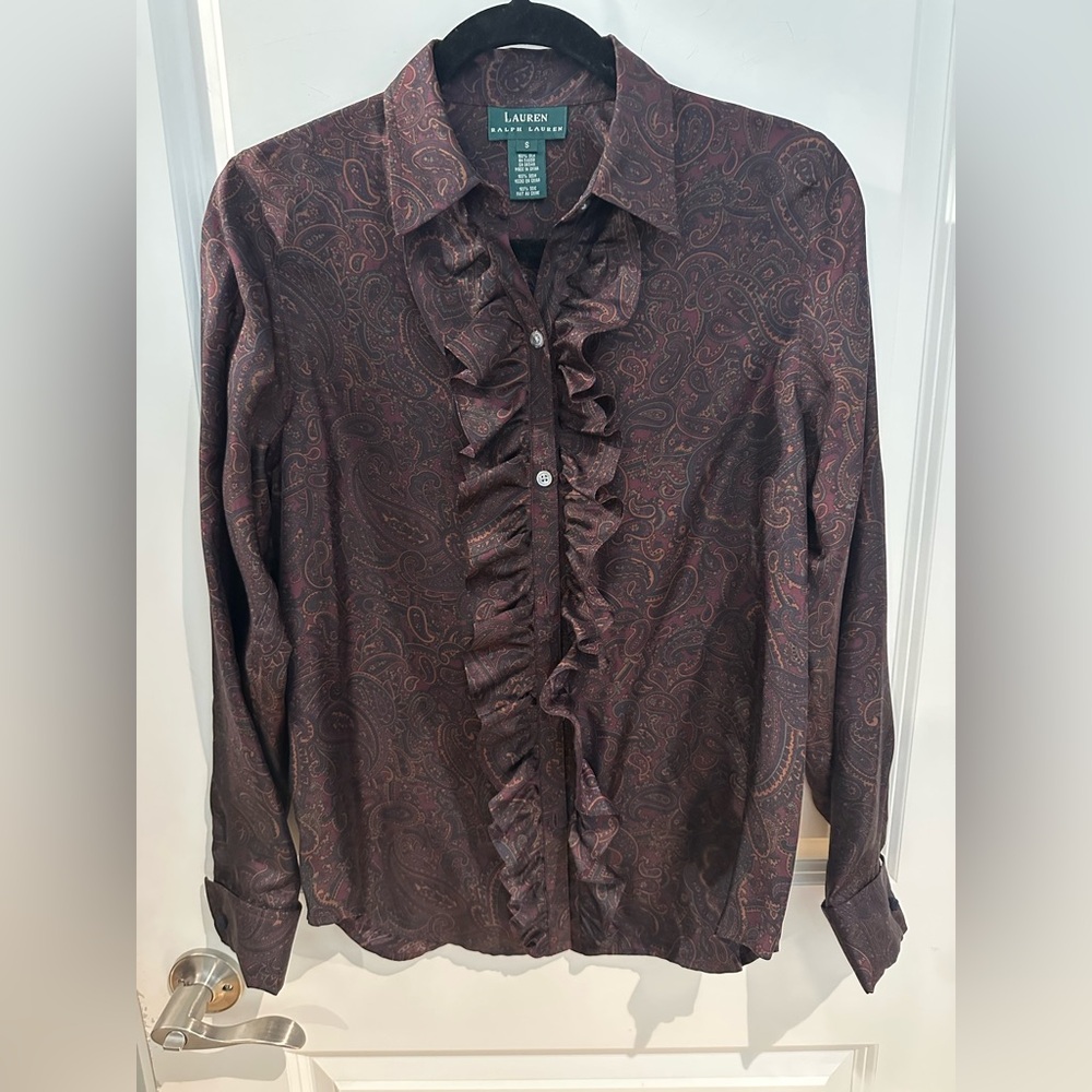 Ralph Lauren Silk Blouse